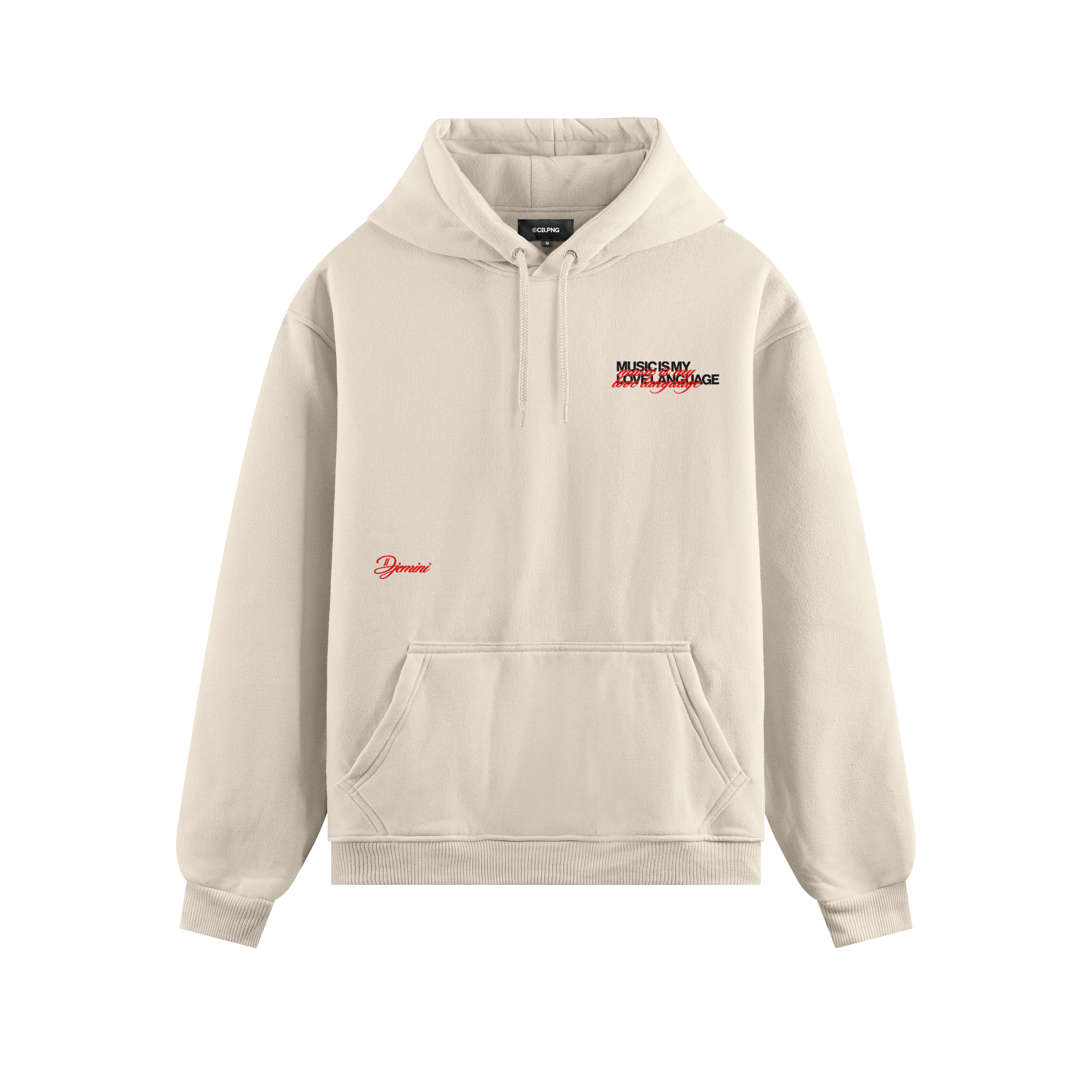 Djemini Music Is My Love Language Hoodie