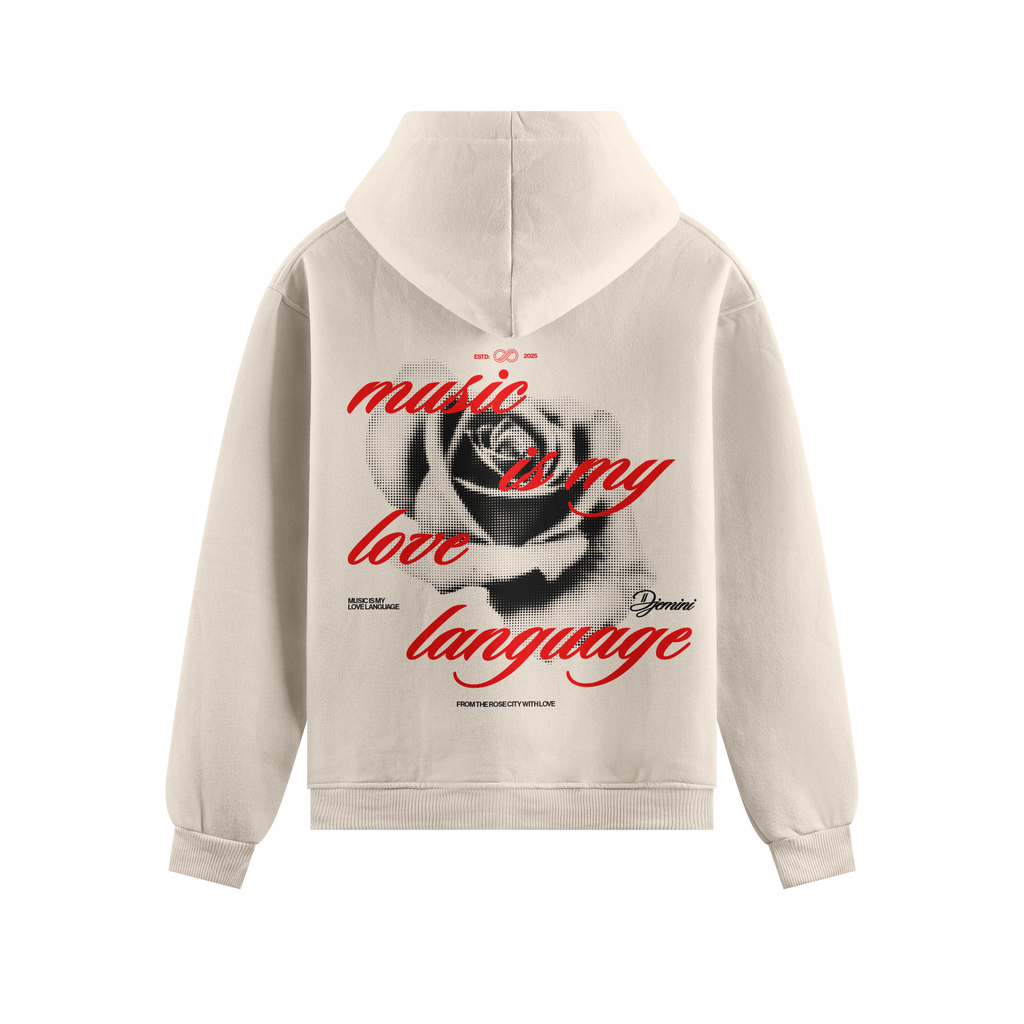 Djemini Music Is My Love Language Hoodie