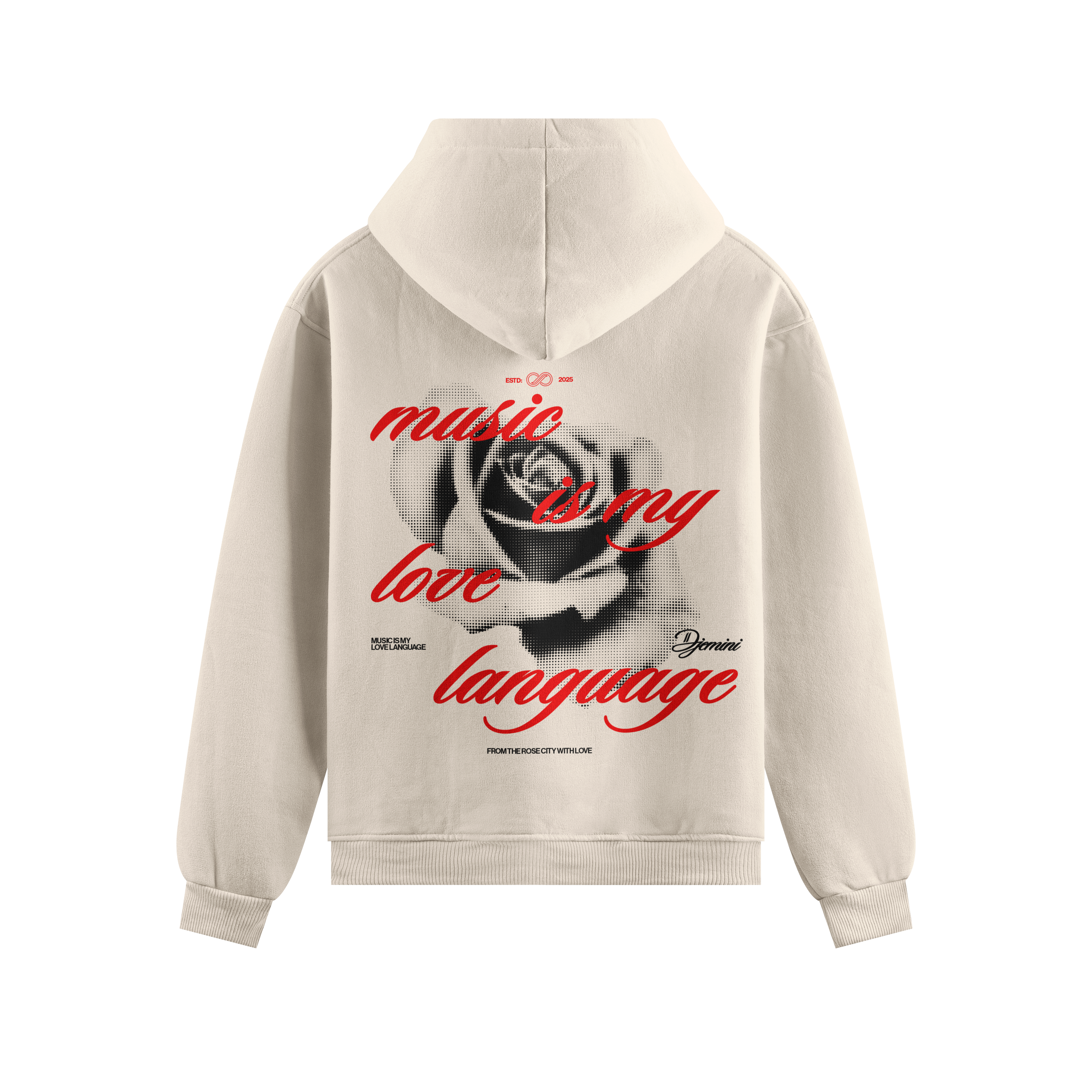 Djemini Music Is My Love Language Hoodie